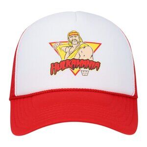 Chalk Line WWE Hulk Hogan Hulkamania Illustrated  Trucker Hat Snapback WWF - NEW